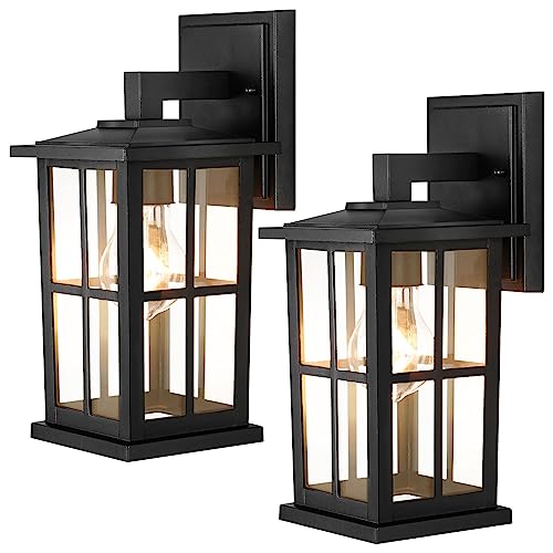 2 Pack Outdoor Wall Light Fixtures (2 Count)