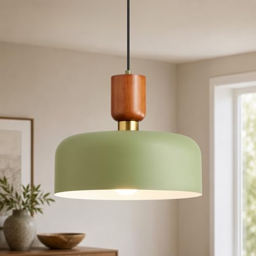 Modern Metal Green Pendant Light