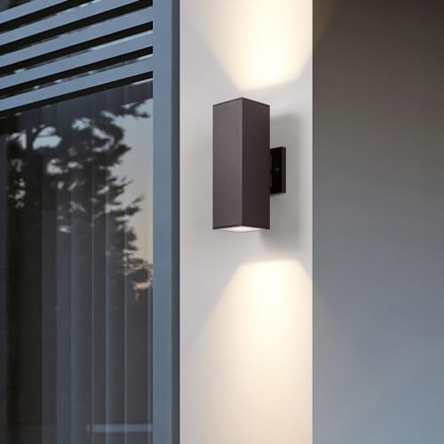 12" Modern Outdoor Porch Light (2 Count)