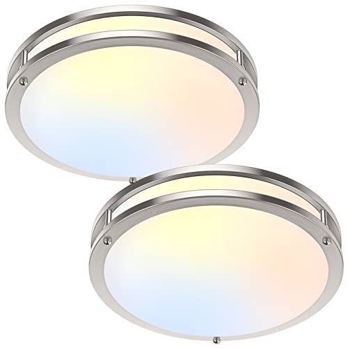 36W LED Ceiling Lights 3600lm Super Bright (2 Count)