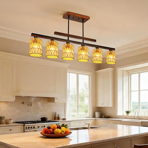 3 Pack Rattan Lamp Shades (3 Count)
