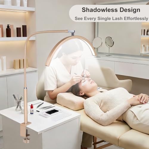 Half Moon Light for Nail Desk