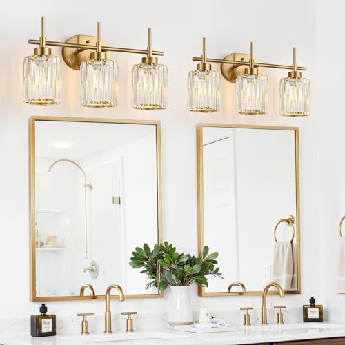 Modern Crystal Bathroom Vanity Light