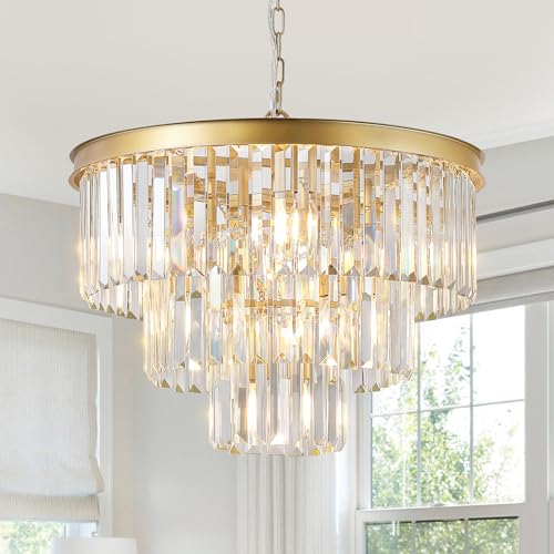 20" Modern Crystal Chandeliers