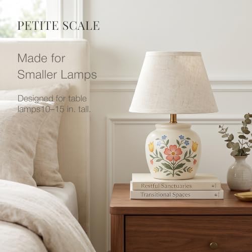 Small Beige Empire Lamp Shade for Table Lamp