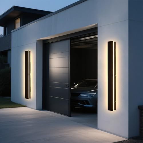 Modern Outdoor Wall Lights (2 Count)