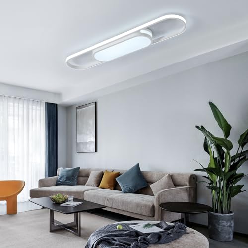 Modern LED Ceiling Light 31.5in Dimmable Linear Ceiling Light