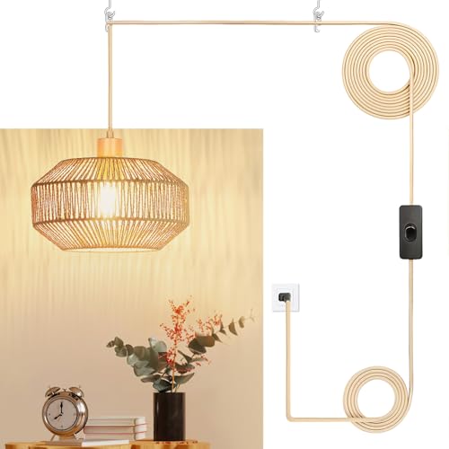 Boho Plug in Pendant Light