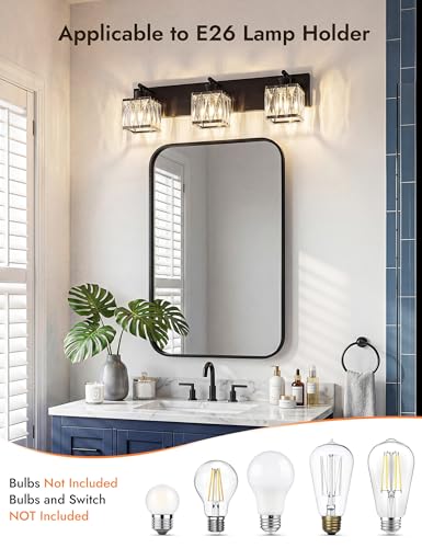 Black Bathroom Light Fixtures