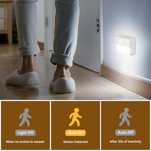 8 Pack Motion Sensor Stair Lights for Indoor (8 Count)