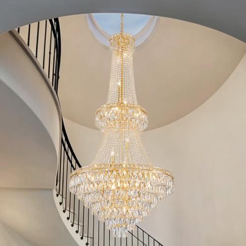 26 Light Large High Ceiling Chandelier (26 Count)