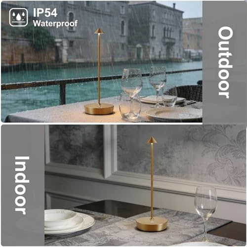 LED Cordless Rechargeable Table Lamps (2 Count)