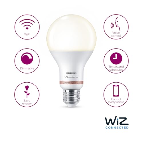Smart 100W A21 Soft White LED Smart Bulb 4 (4 Count)