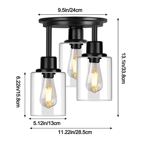 Semi Flush Mount Ceiling Light