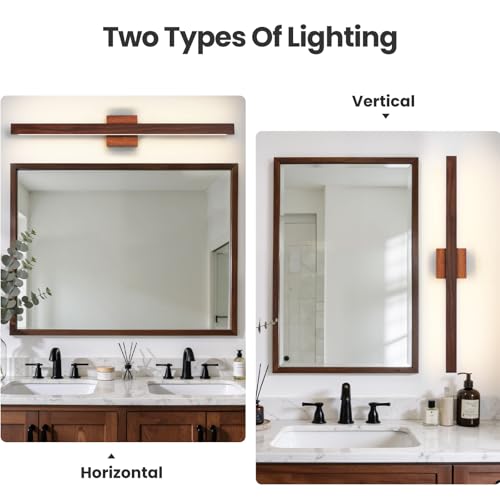 Modern Bathroom Light Fixtures Over Mirror