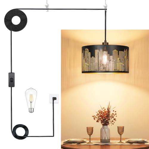 Boho Plug in Pendant Light