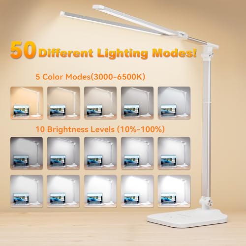 LED Desk Lamp for Home Office