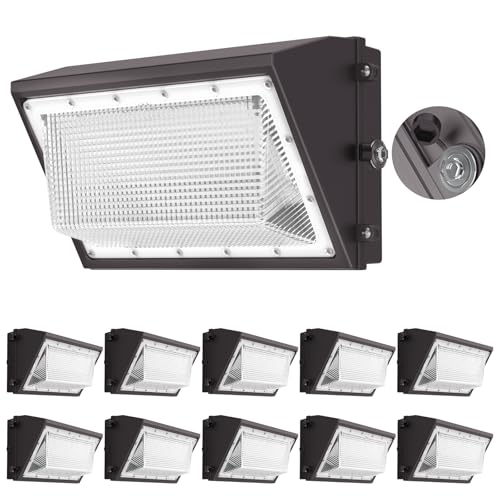 160W LED Wall Pack Light (10 Count)