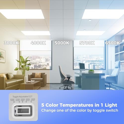 42 Pack 2x4 LED Flat Panel Light (42 Count)