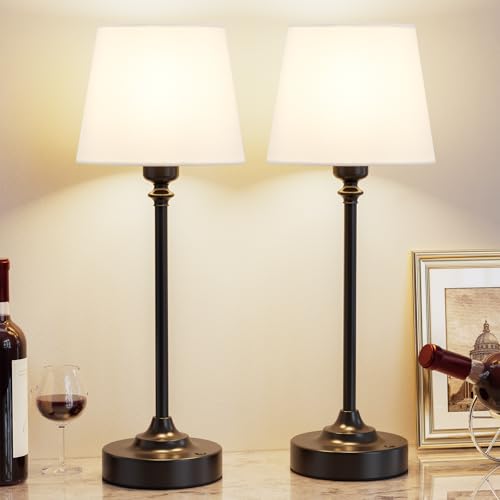 Cordless Table Lamps Rechargeable Set (2 Count)
