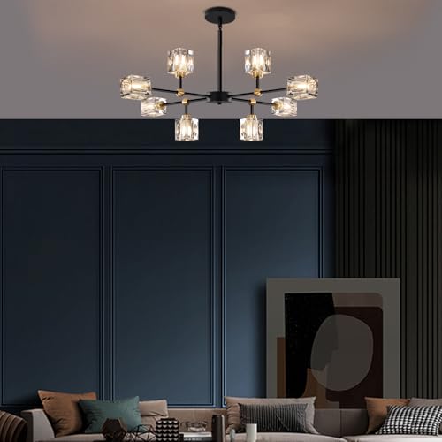 Crystal Sputnik Chandelier with 8