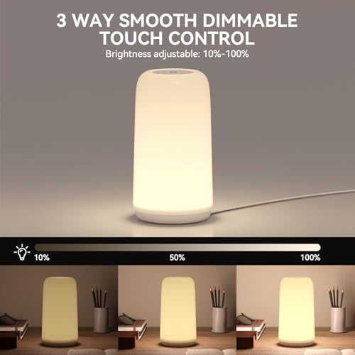 Touch Bedside Table LED Lamp