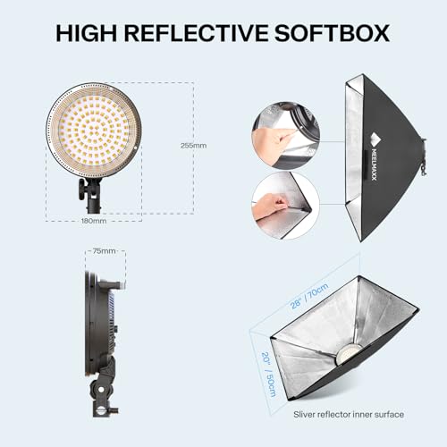 Softbox Photography Lighting Kit (2 Count)