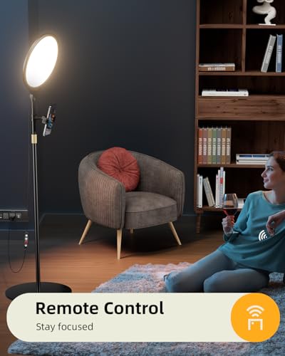 10.5" Ring Light with Stand and Phone Holder