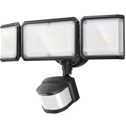 LED Security Light 240° Dual PIR 100 FT Motion Sensor Outdoor