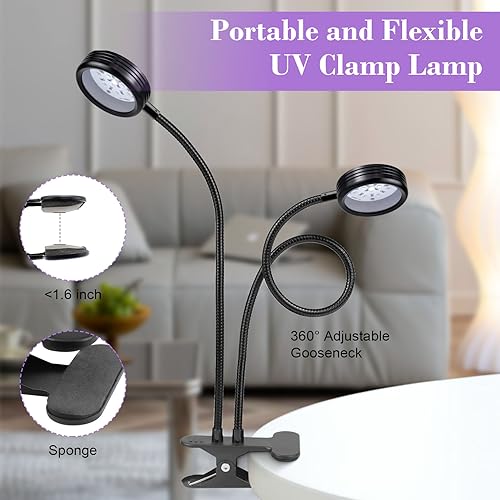 10W USB UV Black Light Dual