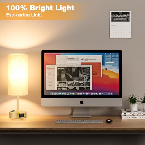Touch Bedside Table Lamps Set of 2 (2 Count)