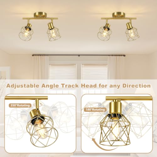 2 Lights Kitchen Track Lighting Ceiling