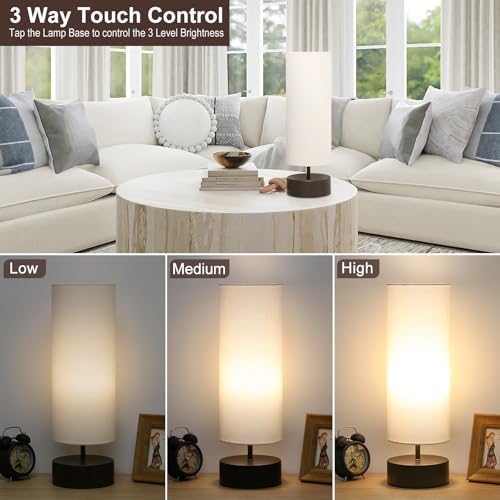 3 Way Dimmable Touch Control Table Lamp