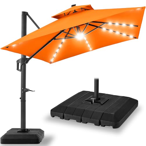 10x10ft Cantilever Patio Umbrella w