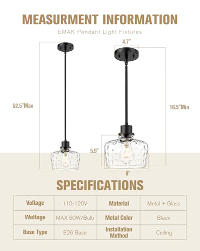 8 Inch Pendant Lights Kitchen Island