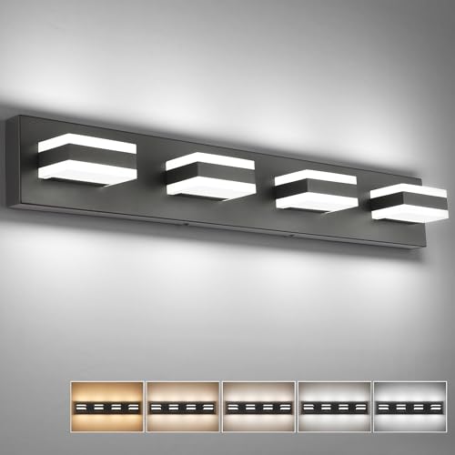 4 Lights Bathroom Vanity Lighting Over Mirror (4 Count)