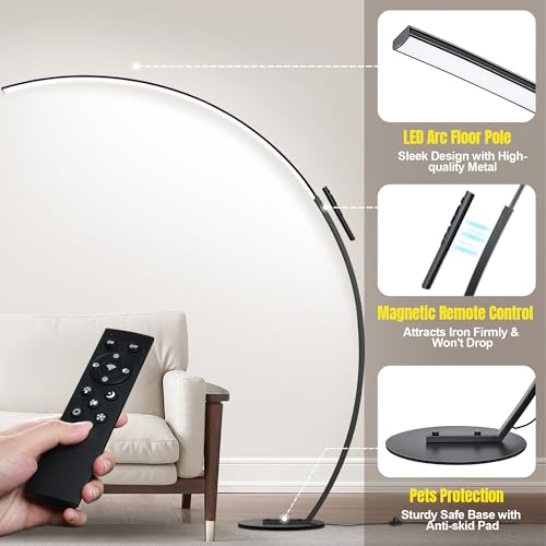 Dimmable LED Lamps for Living Room with 3 Color Temperatures