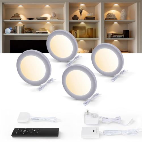 LED Puck Lights (4 Count)