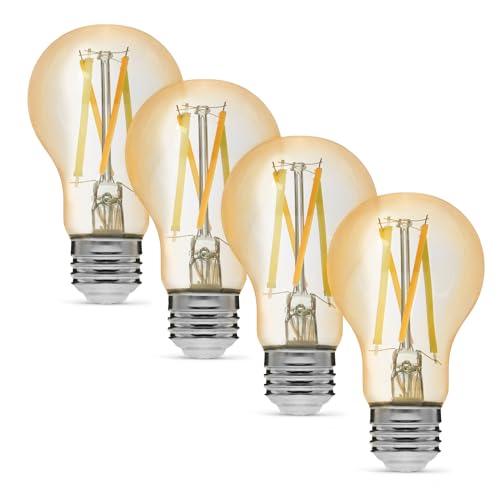 A19 Smart Filament LED Bulb (4 Count)