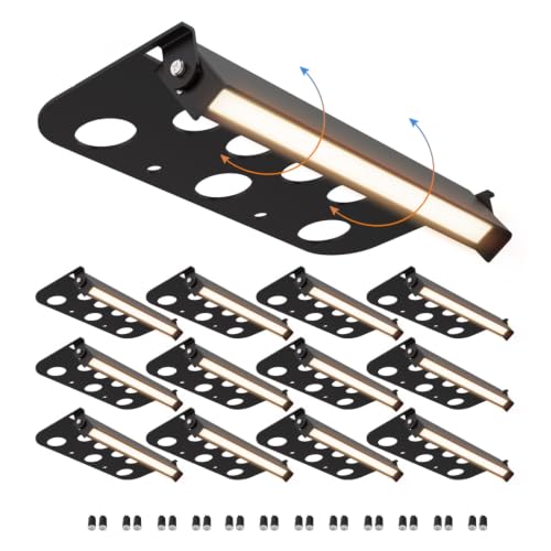 12 Pack 7 Inch Retaining Wall Lights (2700K Warm White / 7Inch-12 Pack)