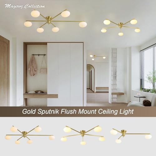 Sputnik Ceiling Light Fixture