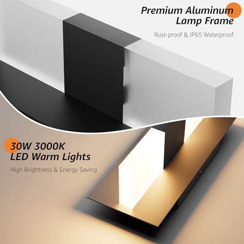 12.4 inches Outdoor Led Wall Light (2 Count)