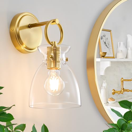 Gold Wall Sconce 1