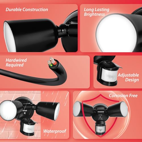 LU160 Luminator Motion Sensor Outdoor Lights