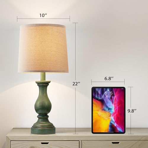 Farmhouse Table Lamps Set of 2 (2 Count)