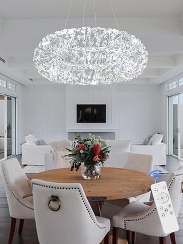 8 Light Dandelion Chandelier for Dining Room