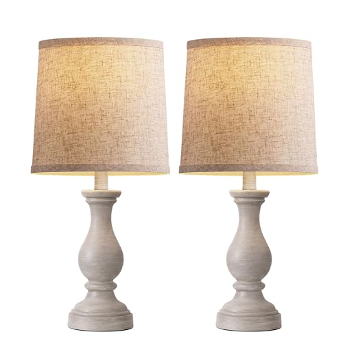 22" Farmhouse Table Lamps Set of 2 (2 Count)