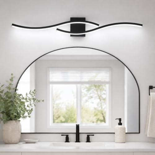 Modern Vanity Lights Dimmable Bathroom Light Fixtures Over Mirror Bathroom LED Vanity Light for Bathroom Living Room