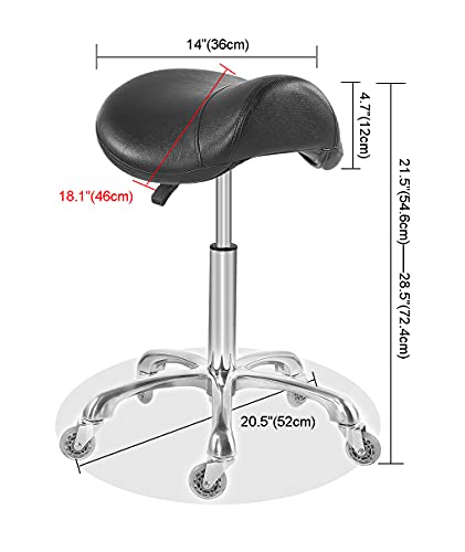 Saddle Stool Chair for Massage Clinic Spa Salon Cutting