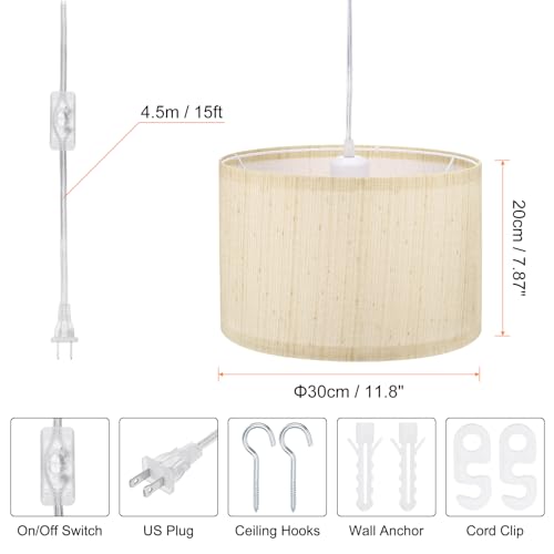Plug in Pendant Light